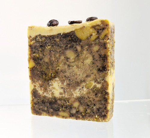 Hanfseife peeling kaffee mit - "kaffee,