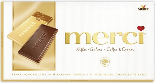 Merci schokolade kaffee sahne - merci,