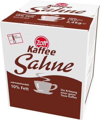 Zott kaffeesahne 240 x 10g - 240,