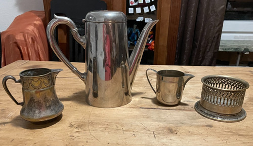 Antik kaffee sahne - sahne, kanne