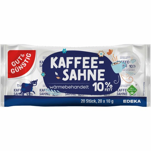 Gut günstig kaffeesahne - gut&günstig,