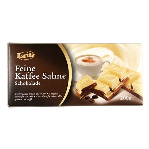 Karina schokoladentafel kaffee - karina,