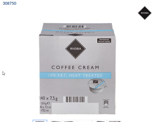 Rioba kaffeesahne fett - kaffeesahne,
