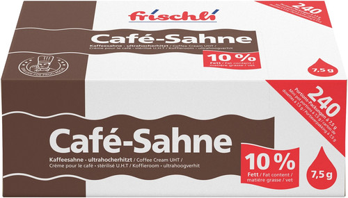 Frischli kaffeesahne sorgt - kaffeesahne, 10%