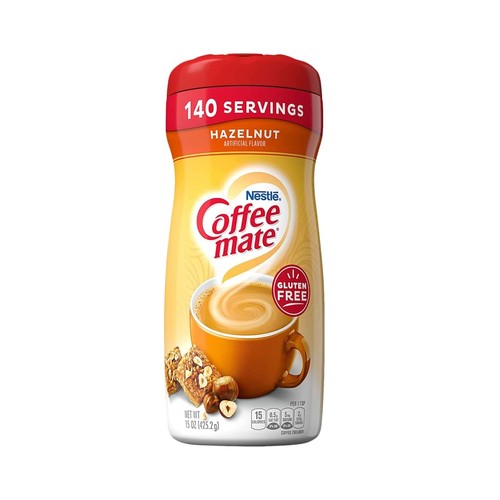 Coffeemate hazelnut powdered - coffeemate,