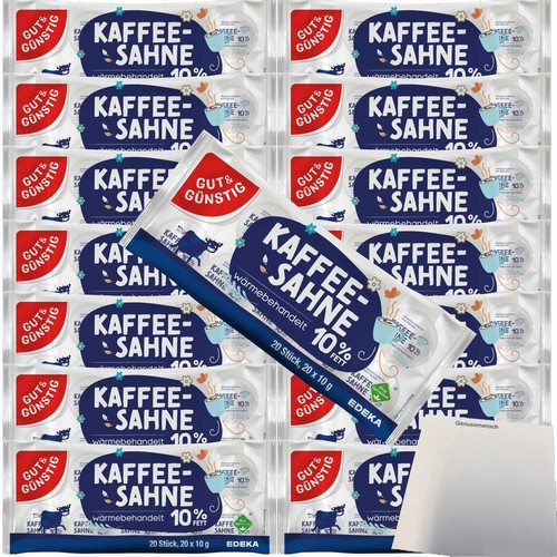 Kaffeesahne fett ohne - kaffeesahne, 10%